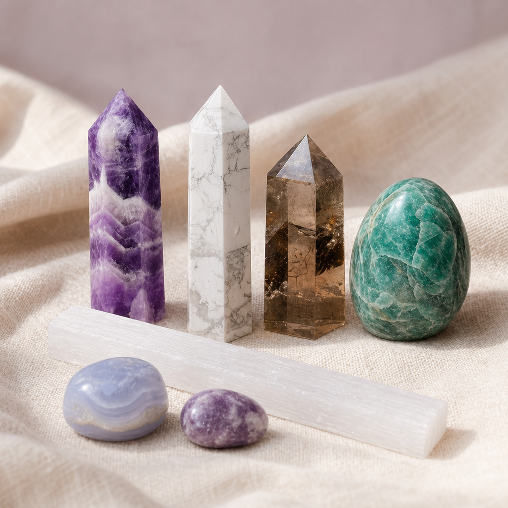 Calm Crystal Collection group photo