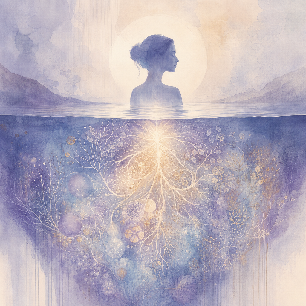 Subconscious mind reprogramming illustration