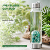 Aventurine Gem Pod vatnsflaska 💧