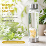Brasiliansk Citrin Gem Pod Vandflaske 💧