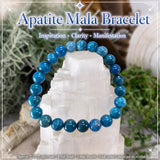 Mala Azurite armband með flauelspoka