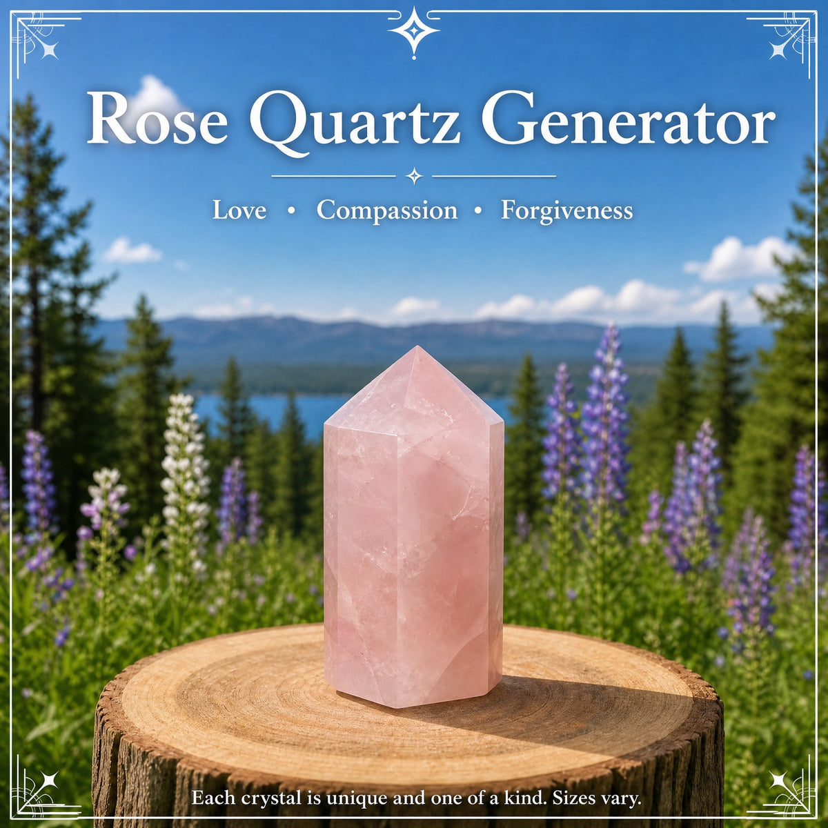 Rose Quartz Generator (Short & Thick)