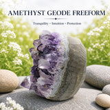 Amethist Geode vrije vorm