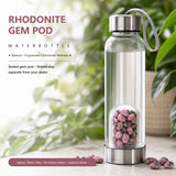 Rhodonite Gem Pod Vandflaske 💧