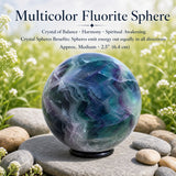 Esfera de Fluorita Multicolor