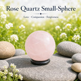 Rose Quartz Small-Sphere