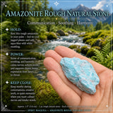 Amazonít grófur náttúrusteinn