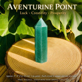 Aventurine Luck Crystal 7-hluta sett