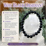 SALE TODAY! Obsidian & Tektite Protector Pouch Set