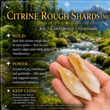 Gróf sítrín (miðlungs)