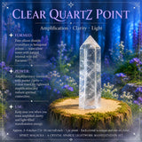 Σετ 4 Crystal Sparkle Lightwork Manifestation