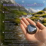 Hematiet tuimelde steen