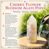 Fleur de cerisier Blossom Agate Point
