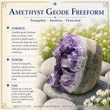 Amethist Geode vrije vorm