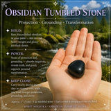 Obsidian Tumbled Stone