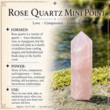 $25 SALE TODAY - Save $49 Rose Quartz & Self-Love & Care Crystal Set