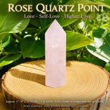 Rose Quartz Higher Love 7-delt sett