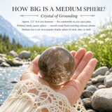 Smoky Quartz Sphere