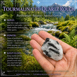 Tourmalinated Quartz Rough