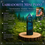 Z ARRON DESIGN Collana con ciondolo in filo di rame Serenity Moonstone