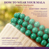 Malachite Mala Bracelet