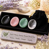 Don't Worry Stones Power Set + custodia in velluto