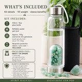 Aventurine Gem Pod vatnsflaska 💧
