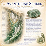 Aventurine Sphere - Medium