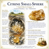 Citrine mini-sfære