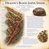 Dragon's Blood Jasper Sphere - Medium