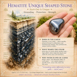 Hematiet tuimelde steen
