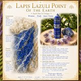 8-stykki Lapis Lazuli + Ametist sett