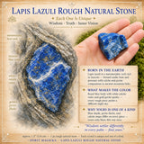Pedra Natural Bruta Lapis Lazuli