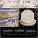Čistilni disk Selenite Metatron's Cube