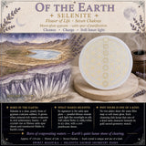 Selenit Flower Of Life Chakra Alignment Cleansing Disk
