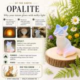Z ARRON DESIGN Colar com pingente de fio de cobre Serenity Moonstone