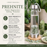Prehnite Gem Pod vandflaske 💧