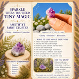 Amethist Fairy Cluster