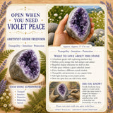 Amethist Geode vrije vorm