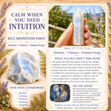 Blue Moonstone Point