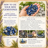 Lapis Lazuli Mini Ädelstenar (50 gram / 1,7 oz. Lot)