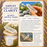 Quartz Crystal Shard (lítil)