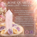 Rose Quartz Higher Love 7-delt sett