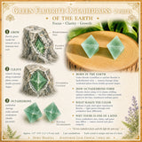 Aventurine Luck Crystal 7-hluta sett