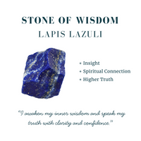 Lapis Lazuli Infinity Knot Silver Necklace