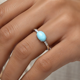 Larimar Serenity Ring