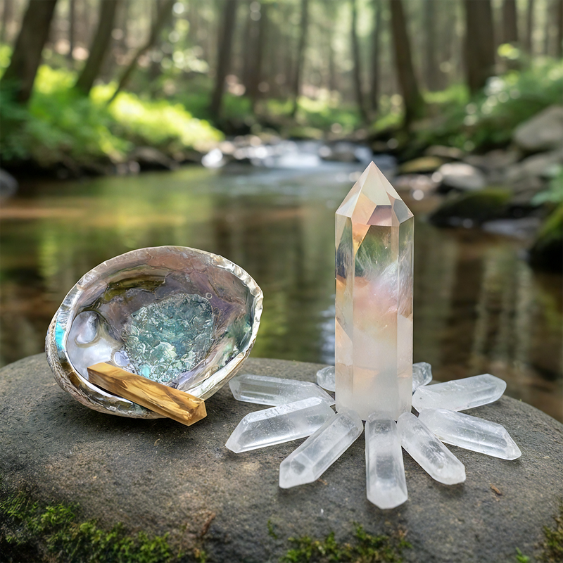 12-Piece Angle Aura Cleansing Set - Black Friday Sale 70% Off