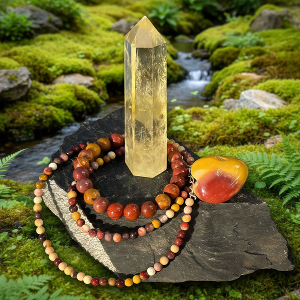 Citrine Stone of Abundance Set - Black Friday Sale 70% Off