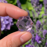 Cristal Facetado de Geometria Sagrada Ametista