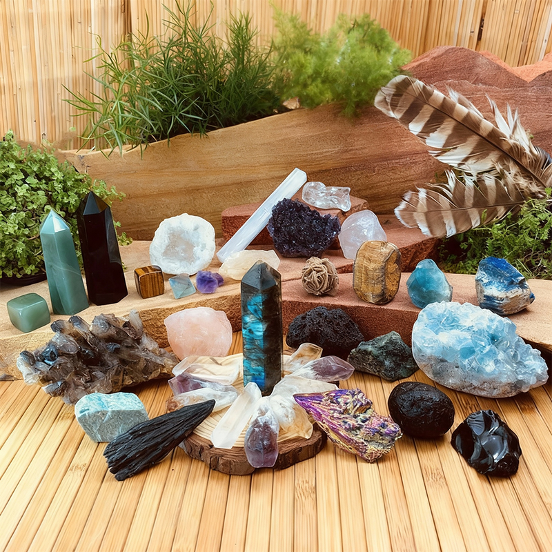 36-Piece Ultimate Crystal Collectors Kit🤩